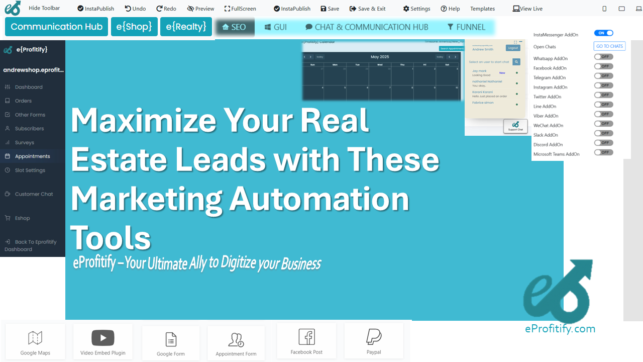 Maximize Your Real Estate Leads with These Marketing Automation Tools